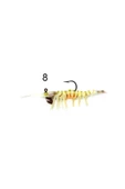Captain 3049 Magic Shrimp 3D Silikon Karides 76mm 5.5gr Suni Yem - 8