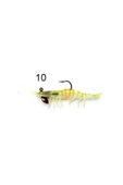 Captain 3049 Magic Shrimp 3D Silikon Karides 76mm 5.5gr Suni Yem - 10