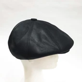 Deri Kasket Komple Kürk  Kulaklıklı - 6