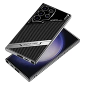 Vendas Samsung Galaxy S23 Ultra Kılıf Kamera Korumalı Karbon Tasarım Zore Yeni Seri Procase Kapak - 3