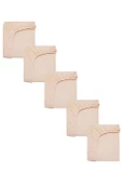 5 Adet 50 x 90 + 10 cm Anne Yanı Lastikli Penye Kumaş Bebek Çarşafı - 9