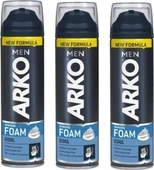 Arko Men Cool Tıraş Köpüğü 3 Adet 200ml - 1