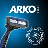 Arko Men Pro3 Tıraş Bıçağı T3 3'lü (2 Adet) - 4