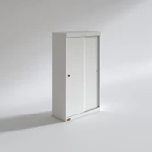 Kenzlife gardırop sürgülü kapaklı kapılı karanfil100 byz gardolap dolap - 2