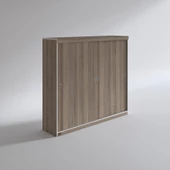 Kenzlife gardırop sürgülü kapaklı kapılı 200 papatya crd gardolap dolap thumbnail 2