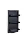 adlsteel Metal Ayakkabılık  3'lü SİYAH - 2
