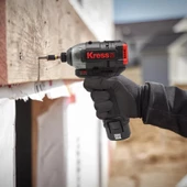 Kress Kub50.2 12Volt 2.0Ah Li-İon Çift Akülü 140Nm Kömürsüz Profesyonel Şarjlı Darbeli Tornavida - 7