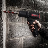 Kress Kug02 12Volt/2.0Ah. Li-İon Çift Akülü Kömürsüz Profesyonel Darbeli Matkap+Darbeli Tornavida Kombo Set - 9