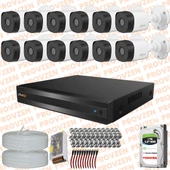 Provzen Rv Dahua 12 Kamera Fullhd Güvenlik Kamerası Set 1tb Hdd - 1