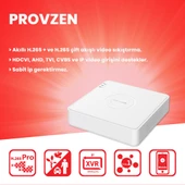 Provzen Hikvision 6 Kamera FullHD Güvenlik Kamerası Set 1TB HDD - 9