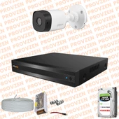 Provzen Rv Dahua 1 Kamera Fullhd Güvenlik Kamerası Set 500gb Hdd - 1