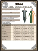Bisiklet Yaka Fermuarlı Uzun Tunik Sade Basic Spor Takımı - 03044.016 - Vizon - 11