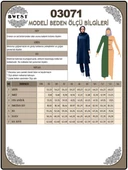 Kapşonlu Yandat Çıtçıtlı Sade Basic Uzun Tunik ve Pantolon İkili Spor Takım - 03071.003 - Siyah thumbnail 11