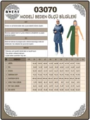 Kapşonlu Fermuarlı Belden Bağlamalı Sade Basic İkili Spor Takımı - 03070.006 - İndigo - 10