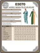 Kapşonlu Fermuarlı Belden Bağlamalı Sade Basic İkili Spor Takımı - 03070.100 - Çağla Yeşili - 8