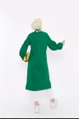 Hira Balon Kol Midi Boy Sade Basic Sweatshirt - 03031.111 - Beneton Yeşil thumbnail 6