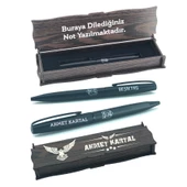 Beşiktaş Orijinal Tükenmez Kalem Özel Ahşap Kutulu - 5