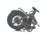 CORELLİ VONIQ FAT BIKE ELEKTRİKLİ KATLANIR BİSİKLET  42CM MD 20 JANT 8 VİTES GRİ - 2