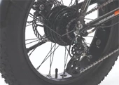 CORELLİ VONIQ FAT BIKE ELEKTRİKLİ KATLANIR BİSİKLET  42CM MD 20 JANT 8 VİTES GRİ - 4