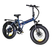 CORELLİ VONIQ ECO FAT BIKE ELEKTRİKLİ KATLANIR BİSİKLET 42CM MD 20 JANT 7 VİTES NAVY BLUE - 1