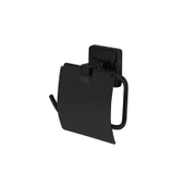Newarc Banyo Aksesuarları Aqua Tuvalet Kagıtlık Sıyah 653152b - 1