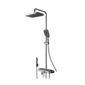 Zeta Dıgıtal Dus Ünıtesı - Metalık Grı - 1