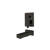 Newarc Aqua Ankastre Banyo Bataryası Valflı Gagalı Sıyah 941131b - 1