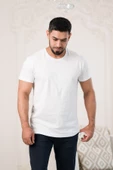 Paul Martin Bisiklet Yaka Önü Baskılı Pamuklu Basic Regular Fit T-shirt thumbnail 9