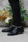 Pierre Cardin 63585 Siyah Hakiki Deri Erkek Klasik Erkek Ayakkabı - 3