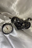 Motor Metal Saat El Yapımı Biblo Kalemlik Motosiklet Yarış Motoru thumbnail 3
