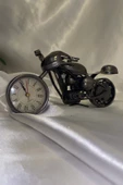 Motor Metal Saat El Yapımı Biblo Kalemlik Motosiklet Yarış Motoru thumbnail 2