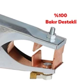 Kaynak Şase Pensesi 500 Amper Elektrod Kaynak Bakır Destekli Kaynakçı Pense 1 Adet Tek - 4