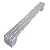 Bihter Desenli Kulp 128 mm Krom Mutfak Kulpu Çekmece Dolap Kapak Kulbu Metal  Mobilya Dolabı Kulpları - 6
