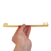 Marmara Kulp 224 mm Altın Mutfak Kulpu Çekmece Dolap Kapak Kulbu Metal  Mobilya Dolabı Kulpları - 5