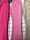 Kışlık Çocuk Ispanyol Paça Tayt Pantolon FUŞYA-PEMBE-BEJ (V5bxJ0BkJT612) - 2