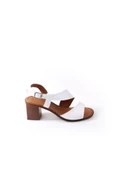 Papuçcity Frzn 02877 6 Cm Kadın Topuklu Sandalet - 4