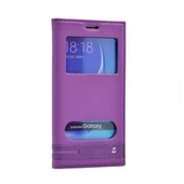 Galaxy J5 Kılıf Kapaklı Pencereli Kılıf - 1