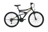 BİSAN MTS 4300 AMS.ERKEK DAĞ BİSİKLETİ 46CM V 26 JANT 21 VİTES MAT SİYAH SARI - 1