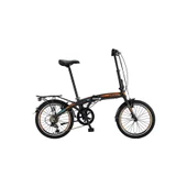 ÜMİT 2036 FOLDING KATLANIR BİSİKLET V 20 JANT 6 VİTES SİYAH TURUNCU - 1
