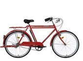 BİSAN ROADSTAR GL HİZMET BİSİKLETİ 58CM V 26 JANT 1 VİTES KIRMIZI SİYAH BEYAZ - 1