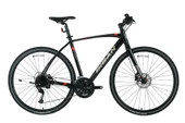 BİSAN TRX 8600 ALTUS ERKEK ŞEHİR BİSİKLETİ 54CM HD 28 JANT 27 VİTES PARLAK SİYAH KIRMIZI - 1