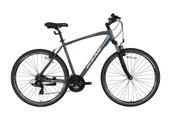 BİSAN TRX 8100 ERKEK ŞEHİR BİSİKLETİ 56CM V 28 JANT 21 VİTES LACİVERT YEŞİL BEYAZ - 1