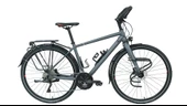 CARRARO CR-T WORLD ERKEK ŞEHİR BİSİKLETİ 460H HD 28 JANT 22 VİTES MAT ANTRASİT KIRMIZI - 1