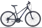 BIANCHI T0017FS-L KADIN ŞEHİR BİSİKLETİ 430H V 28 JANT 24 VİTES SİYAH LİLA YS728 - 1