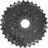 SHIMANO KASET DİŞLİ CS-HG200-8 TOURNEY 8 VİTES 12-32T SİYAH - 1