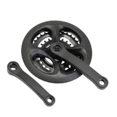 AYNAKOL 20 JANT MTB BİSİKLET İÇİN 42/34/24T 140MM SET PLS KAPLI KARBON DESEN SİYAH AYK-325 - 1