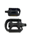 PEDAL BRT ÇOCUK BİSİKLETİ 16 JANT İÇİN PLASTİK BİLYASIZ  REFLEKTÖRLÜ ÇİFT SİYAH - 1