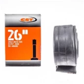 CST 26X1.90/2X125 SV 48mm 51/57-559 KALIN SİBOB İÇ LASTİK SİYAH - 1