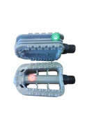 PEDAL ÇOCUK BİSİKLETİ 12-14 JANT İÇİN PLASTİK BİLYASIZ  ÇİFT GRİ - 1