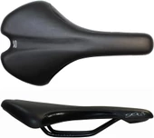 SELLE ROYAL SETA SELE ÇELİK RAY KELEPÇESİZ 260MM 130MM SİYAH ANTRASİT - 1